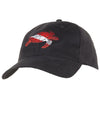 Trident Hat Cap Swimming Turtle Embroidered Dive Flag Logo