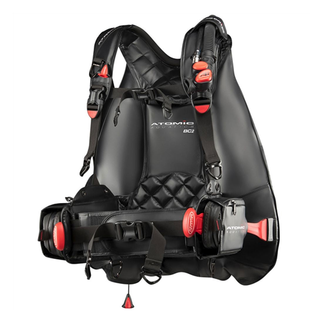Atomic Aquatics BC2 Back Inflate BC/BCD Scuba Diving Buoyancy Compensator