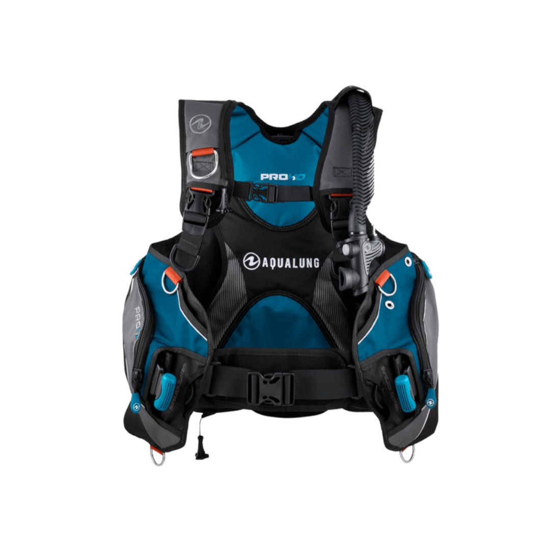 Aqua Lung Essential Mens Scuba Package PRO HD BCD, Titan Regulator, i300r Console