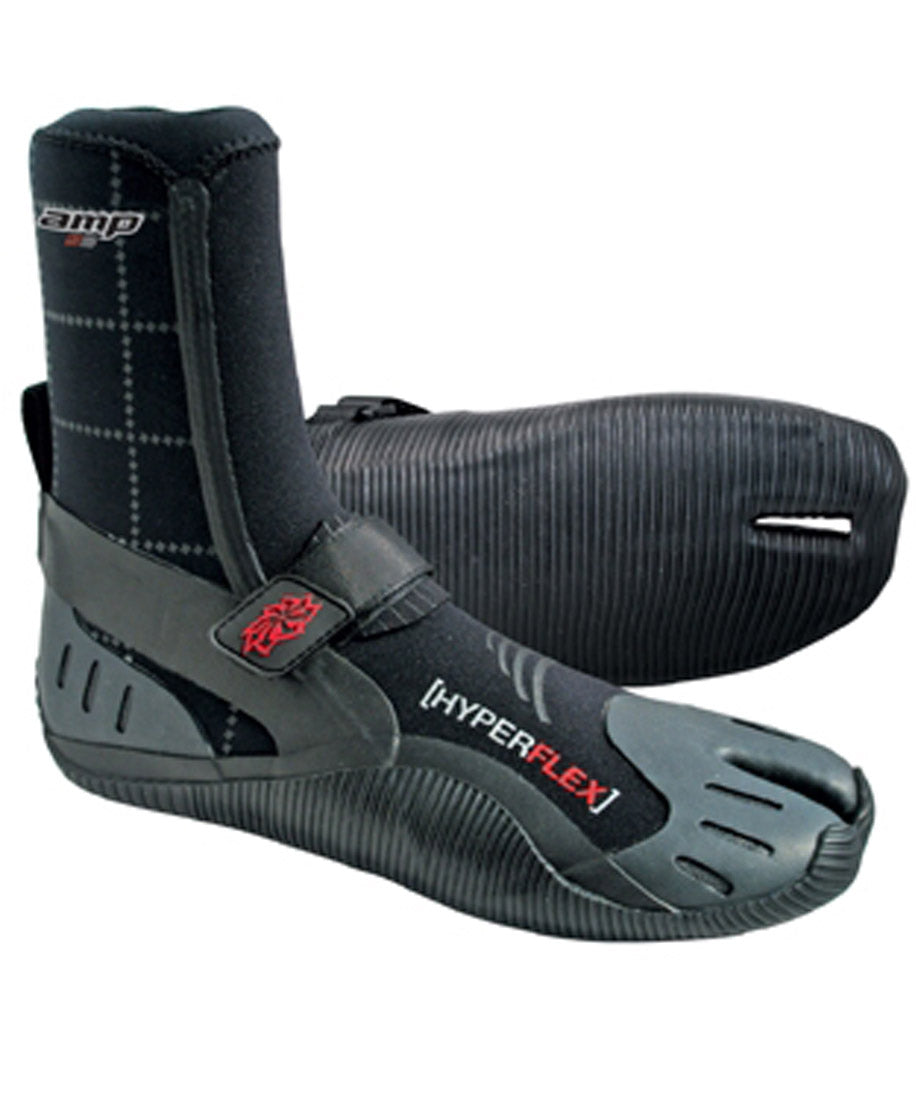 5mm Hyper Flex AMP Split Toe Soft Sole Surf Booties Booties CLOSEOUT