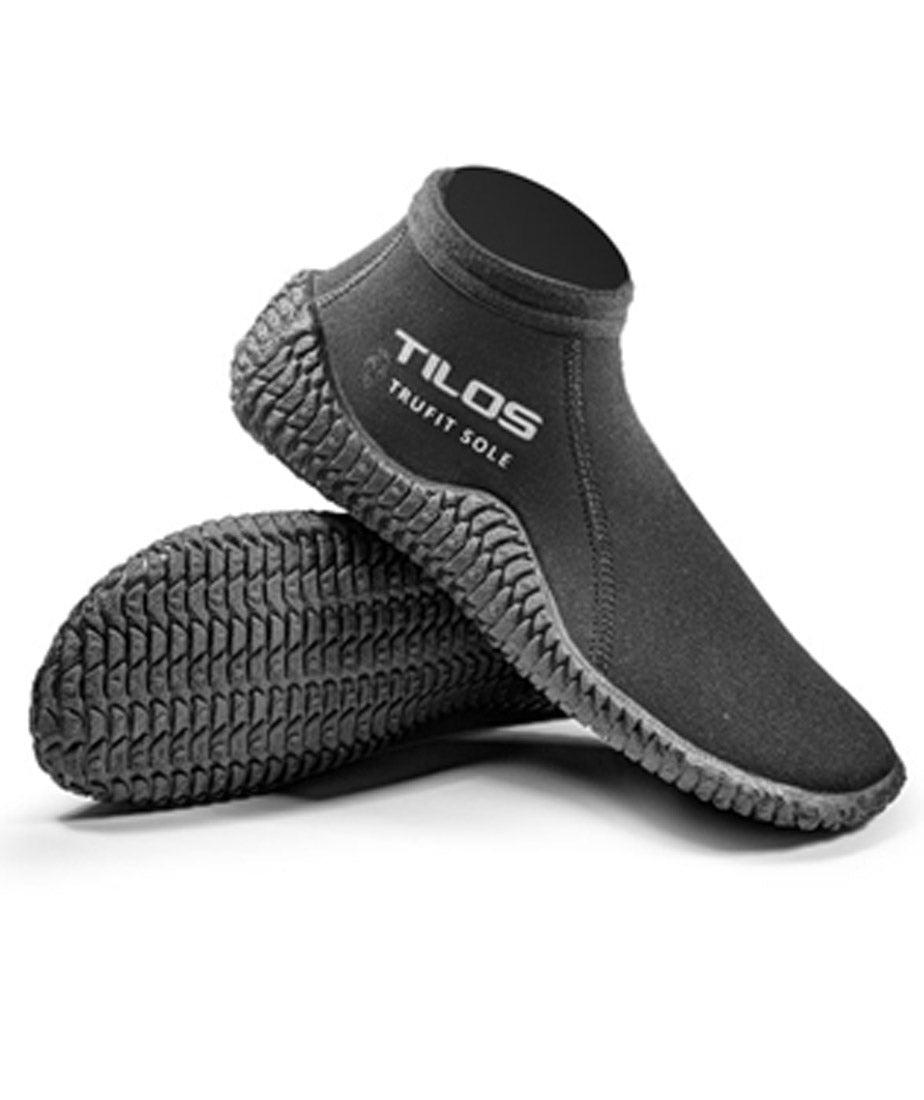 Tilos 3mm Trufit Low Cut Soft Bottom Beach Booties