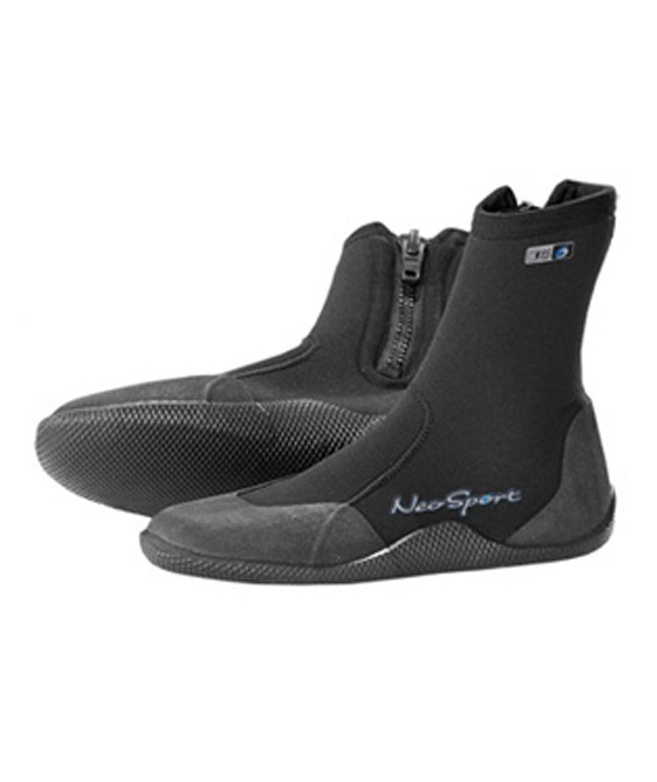 5mm Zippered NeoSport Scuba Diving Booties with Zipper House of Scuba