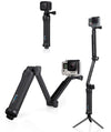 GoPro 3-Way 3-in-1 Camera Grip Extension Selfie Stick Tripod