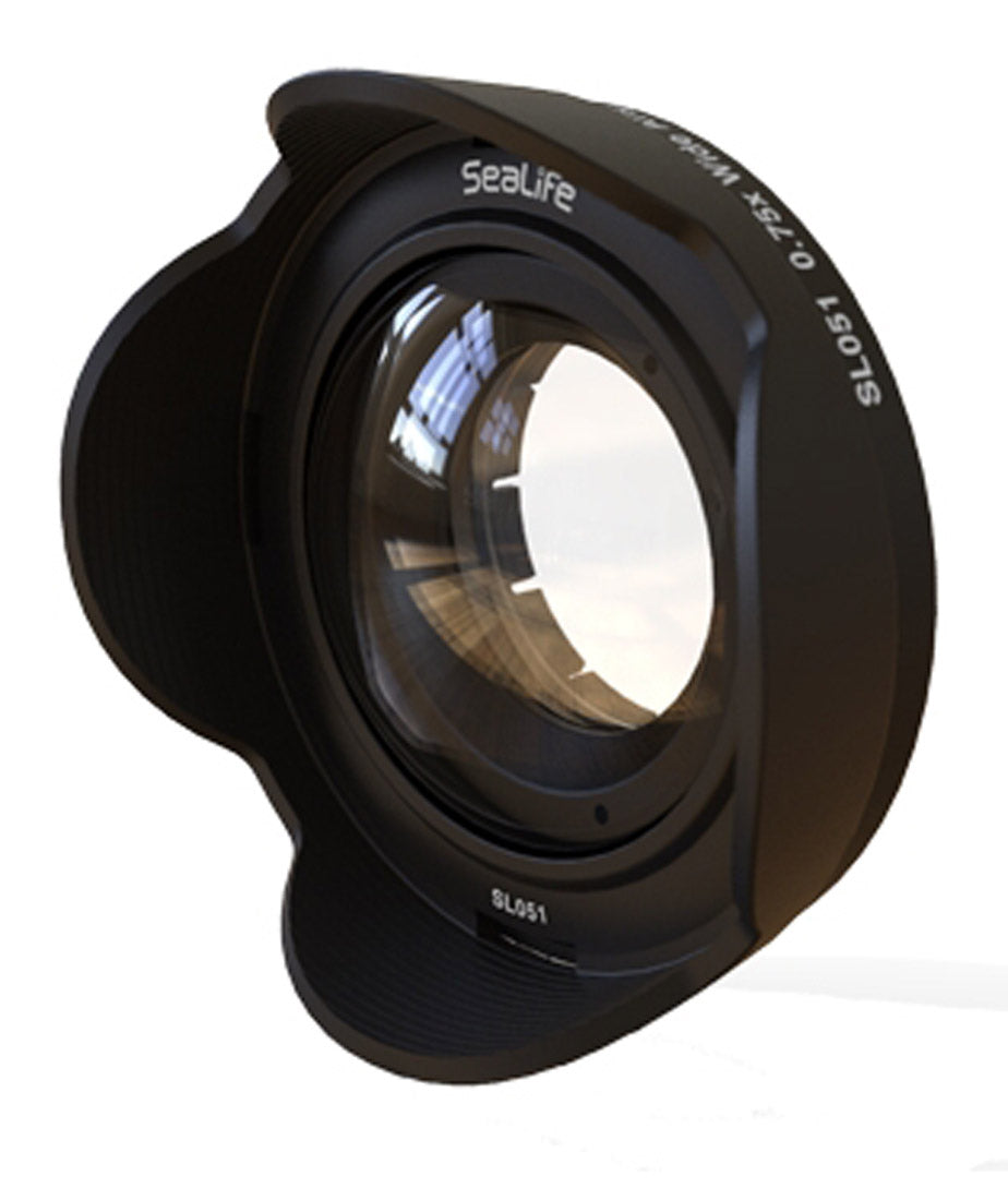Sealife 0.75x Wide Angle Conversion Lens Fits All DC Series Cameras