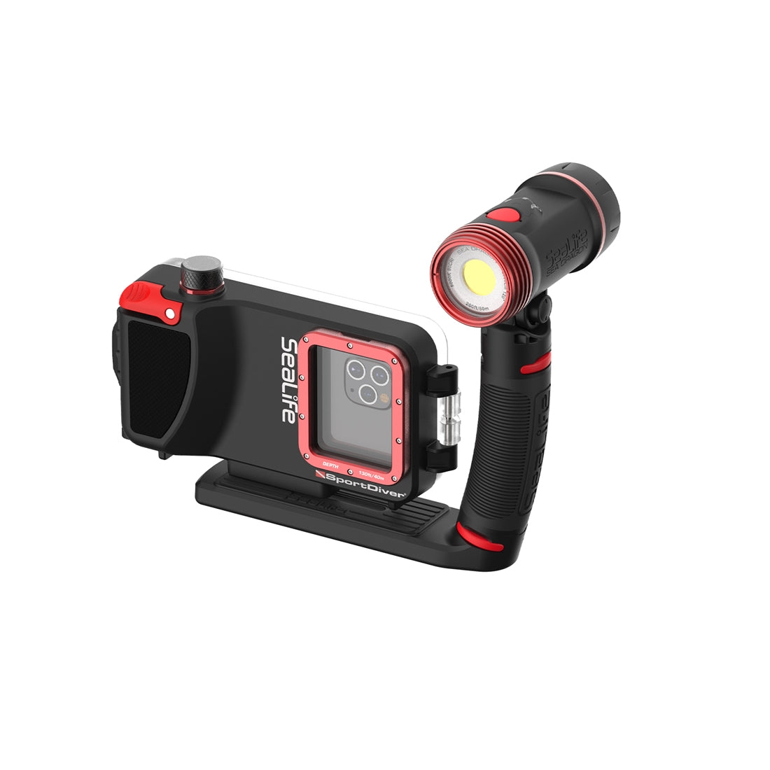 Sealife SportDiver Pro 2500 Set Underwater Housing for iPhone & Sea Dragon 2500 Viedo Light