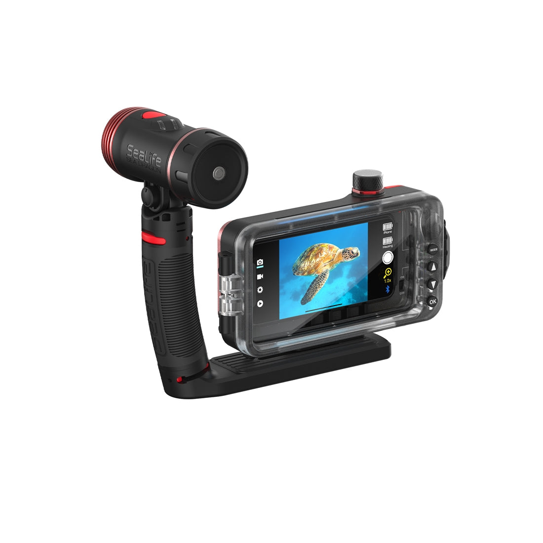 Sealife SportDiver Pro 2500 Set Underwater Housing for iPhone & Sea Dragon 2500 Viedo Light