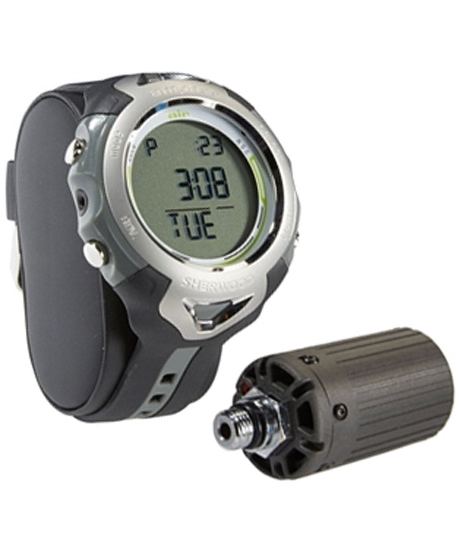 Sherwood Amphos Air Integrated Wrist Scuba Diving Computer with Transmitter