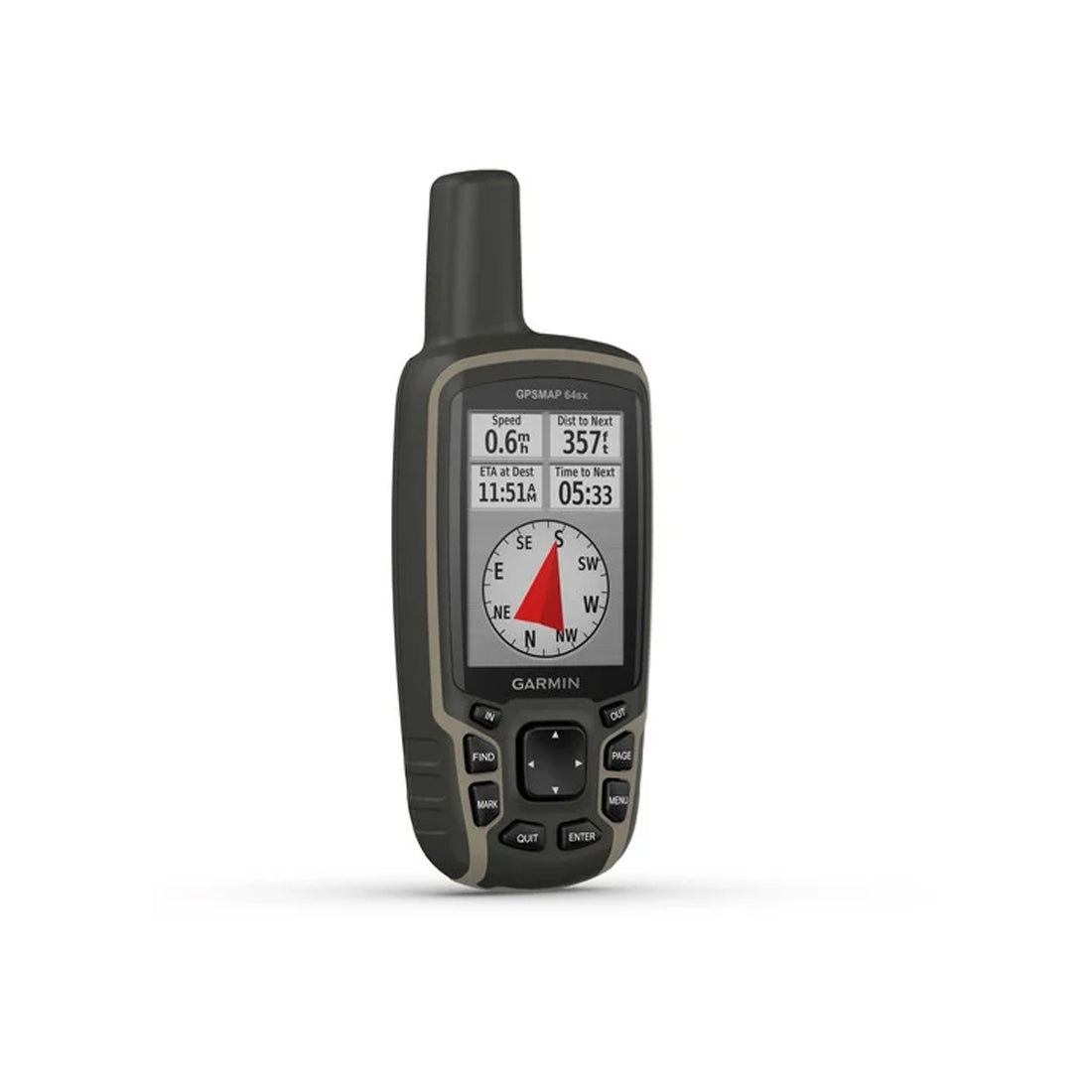Garmin GPSMAP 64sx Handheld GPS With Navigation Sensors