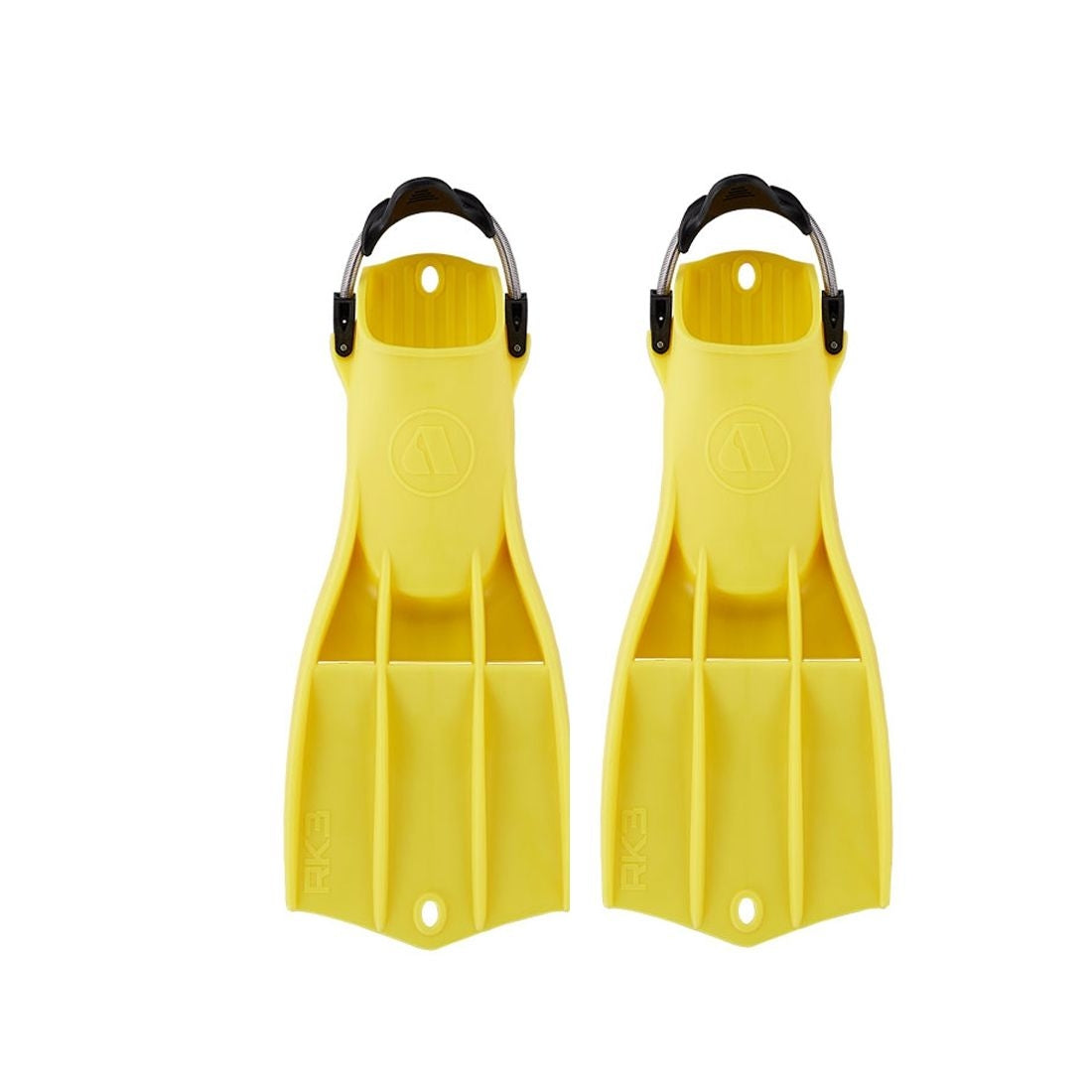 Apeks RK3 Vented Scuba Diving Fins with Stainless Steel Spring Straps