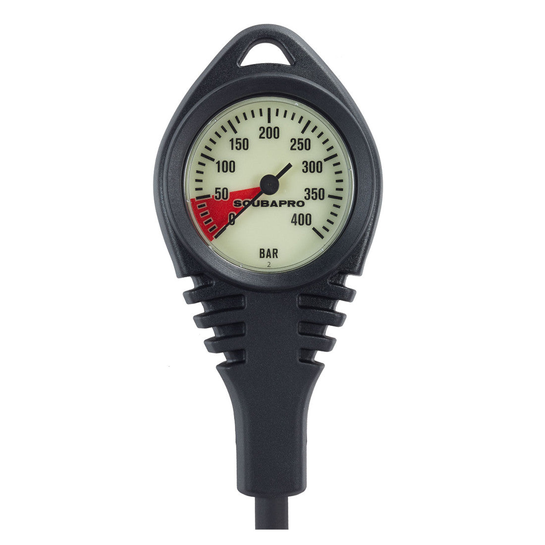 Scubapro Standard Pressure Gauge 0-400bar With Boot For Scuba Diving