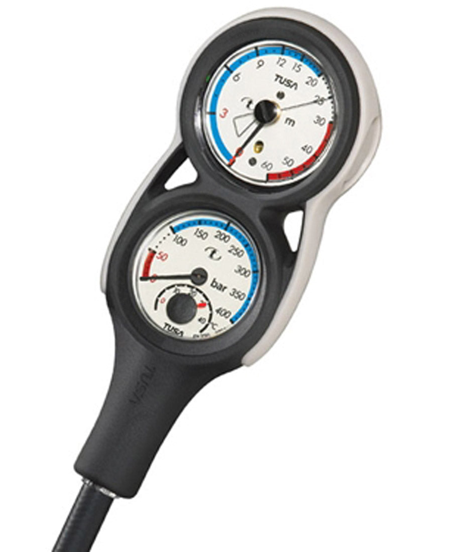 Tusa Platina Analog 2 Gauge Console SCA-280 with Depth and High Pressure Gauge