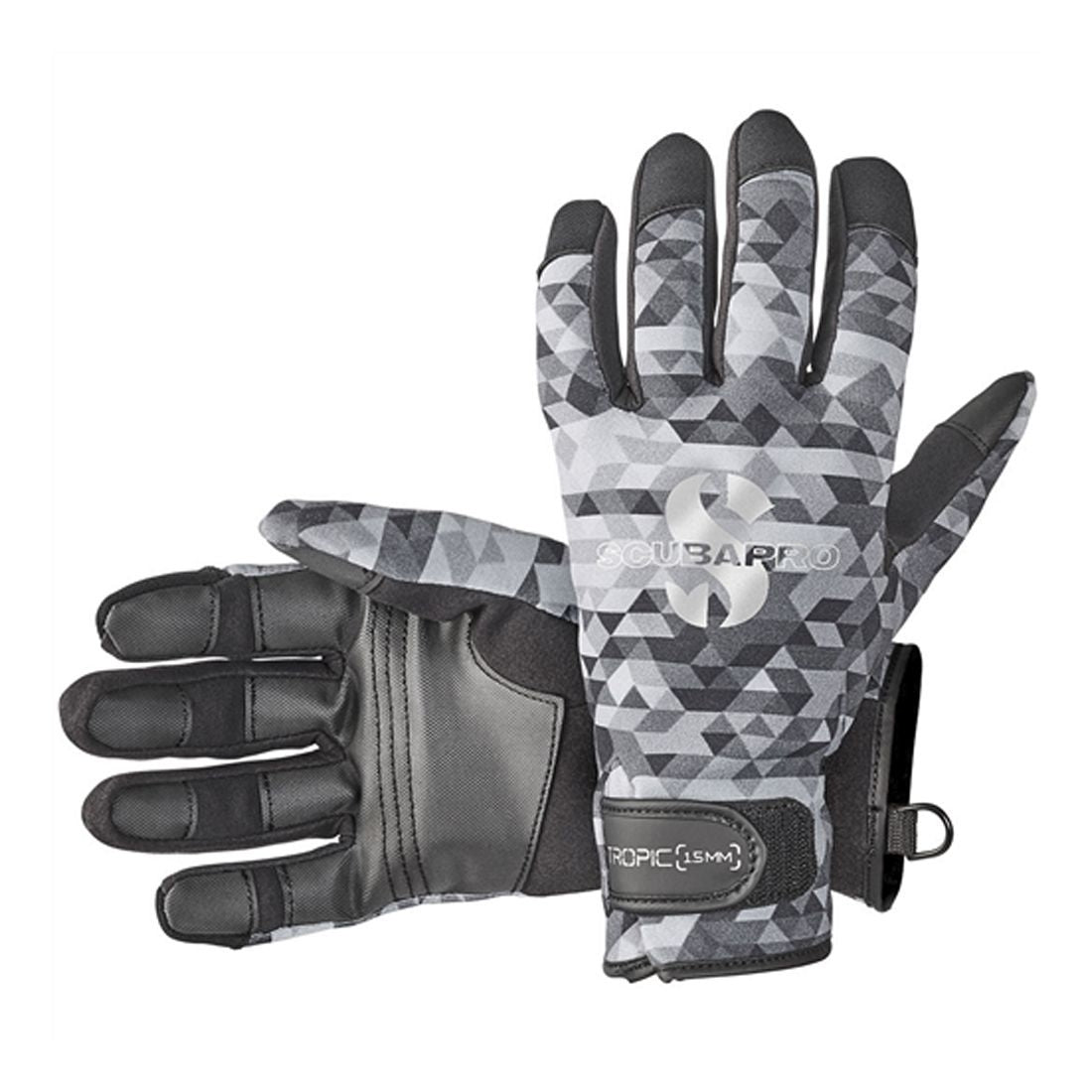 ScubaPro Tropic 1.5mm Dive Glove Neoprene Back w/Amara Palm