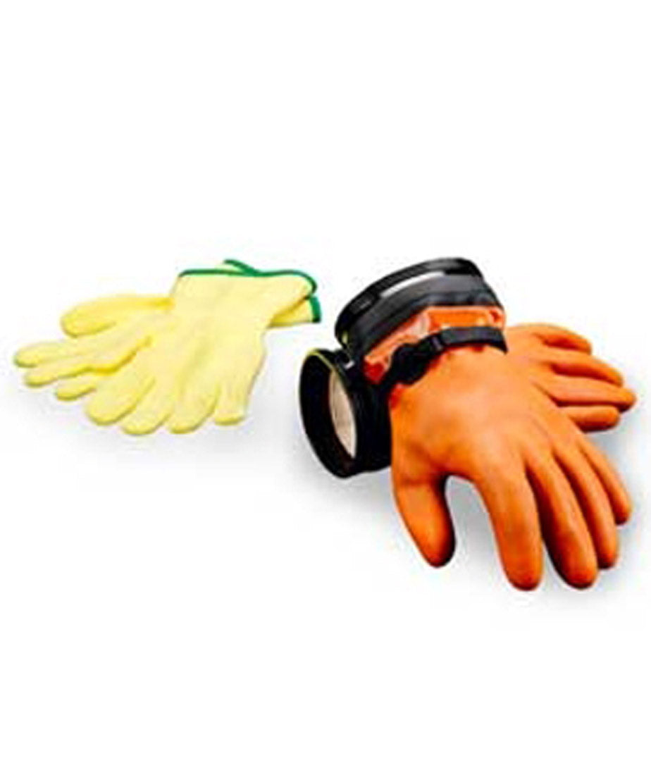 DUI Zip Gloves Maximum Dexterity Dry Suit Gloves with Liners