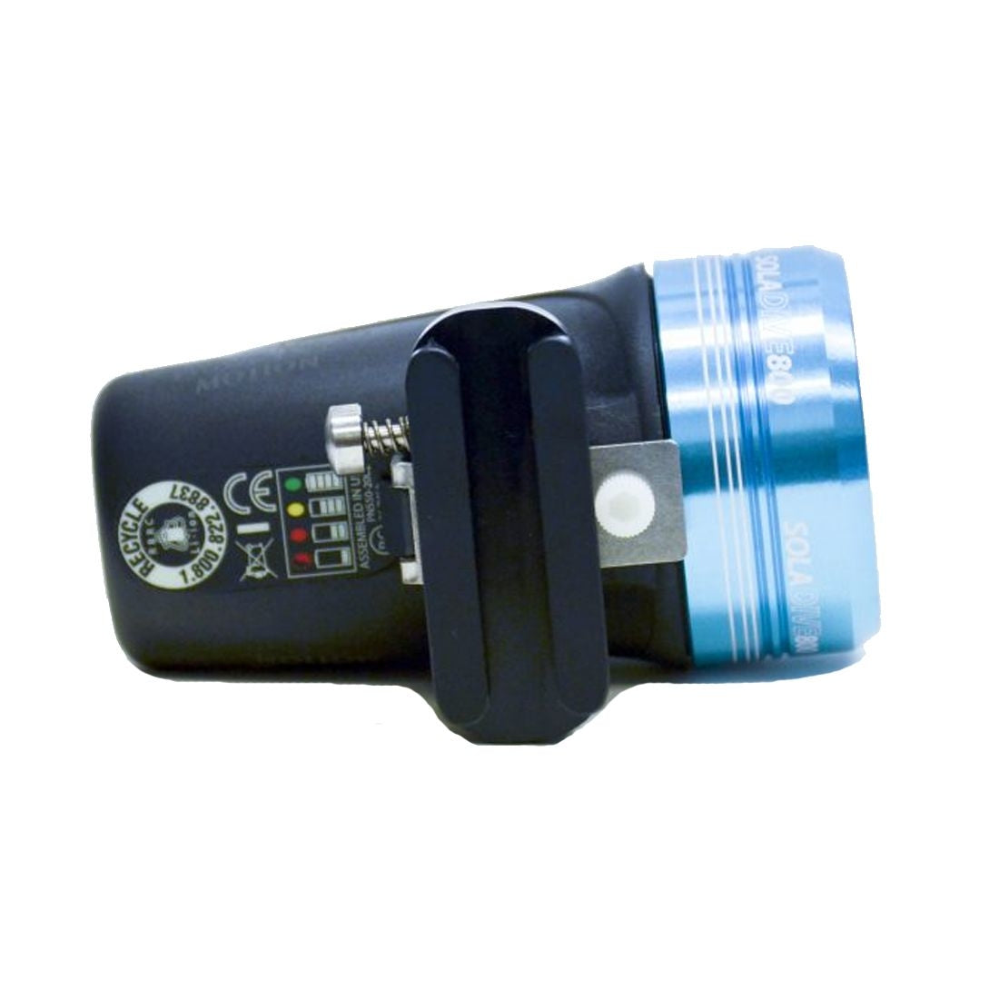 OTS Rail System w/ Light and(&) Motion SOLA 800 Light