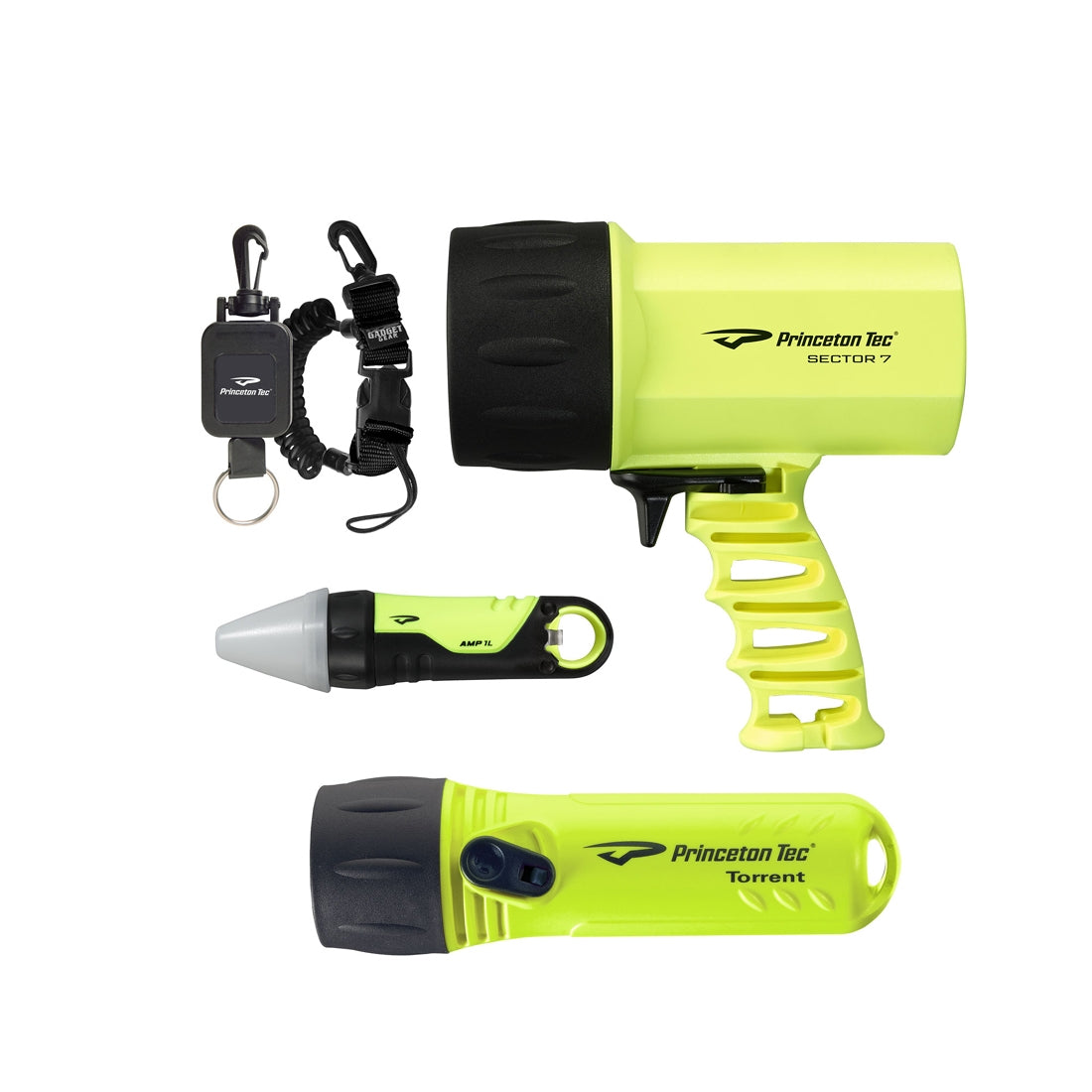 Princeton Tec NAV Pack LED Light Package Set For Scuba Diving