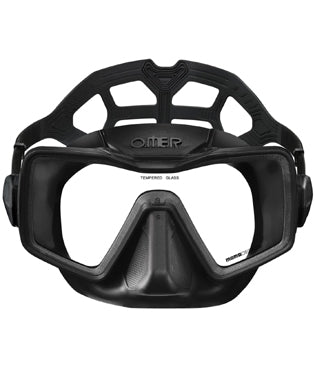 OMER Apnea Mask Monolens Single Lens Freediving Spearfishing