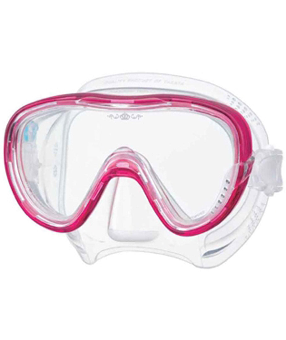 Tusa Tina Single Lens Scuba Diving Snorkeling Mask Fits Small Faces