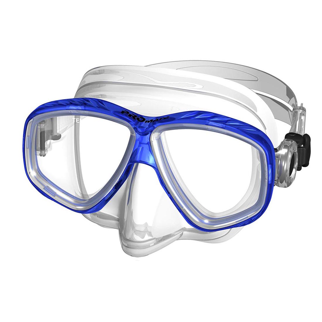 Promate 2-Lens Pro Slender w/ Nose Purge Mask Prescription Lens Optional