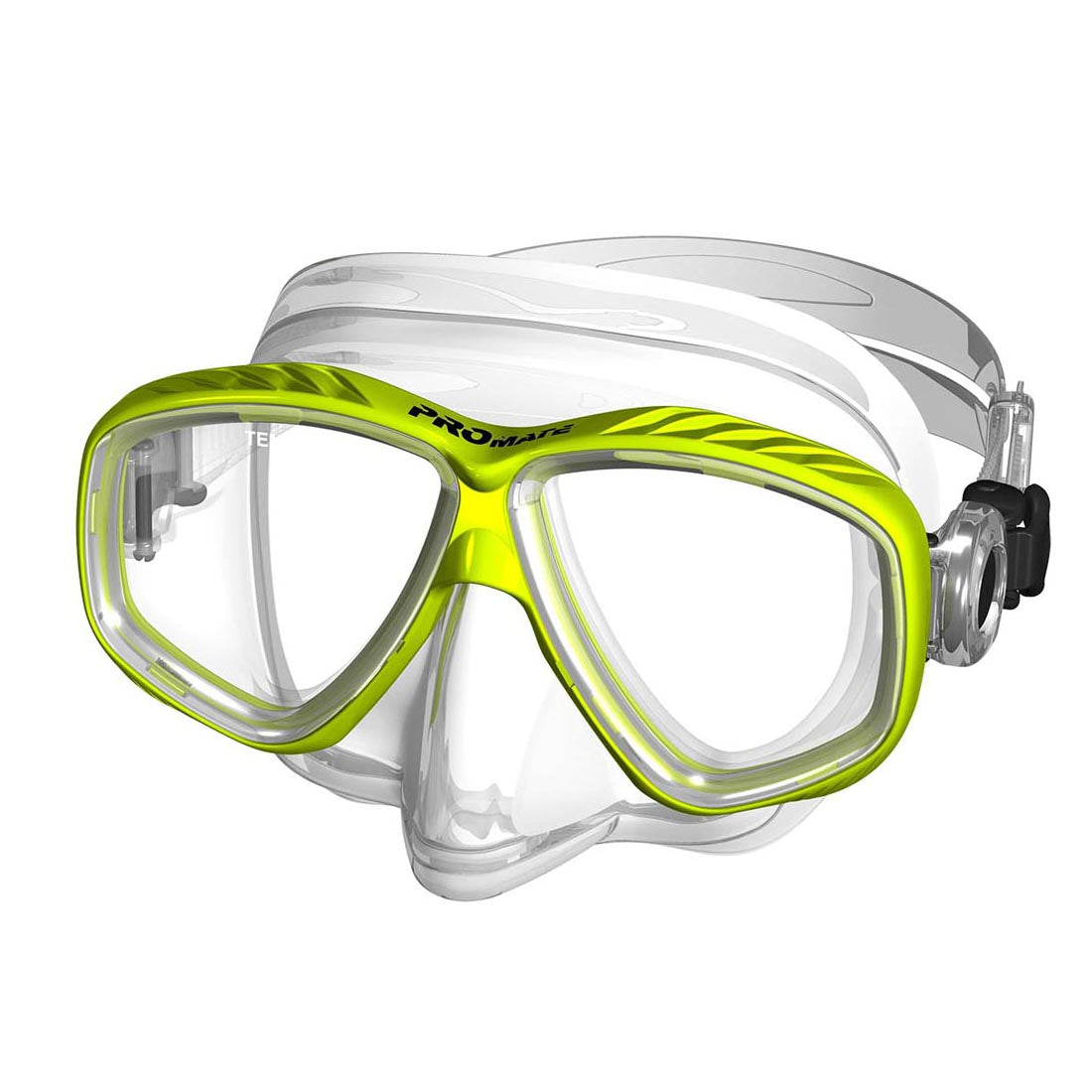 Promate 2-Lens Pro Slender w/ Nose Purge Mask Prescription Lens Optional