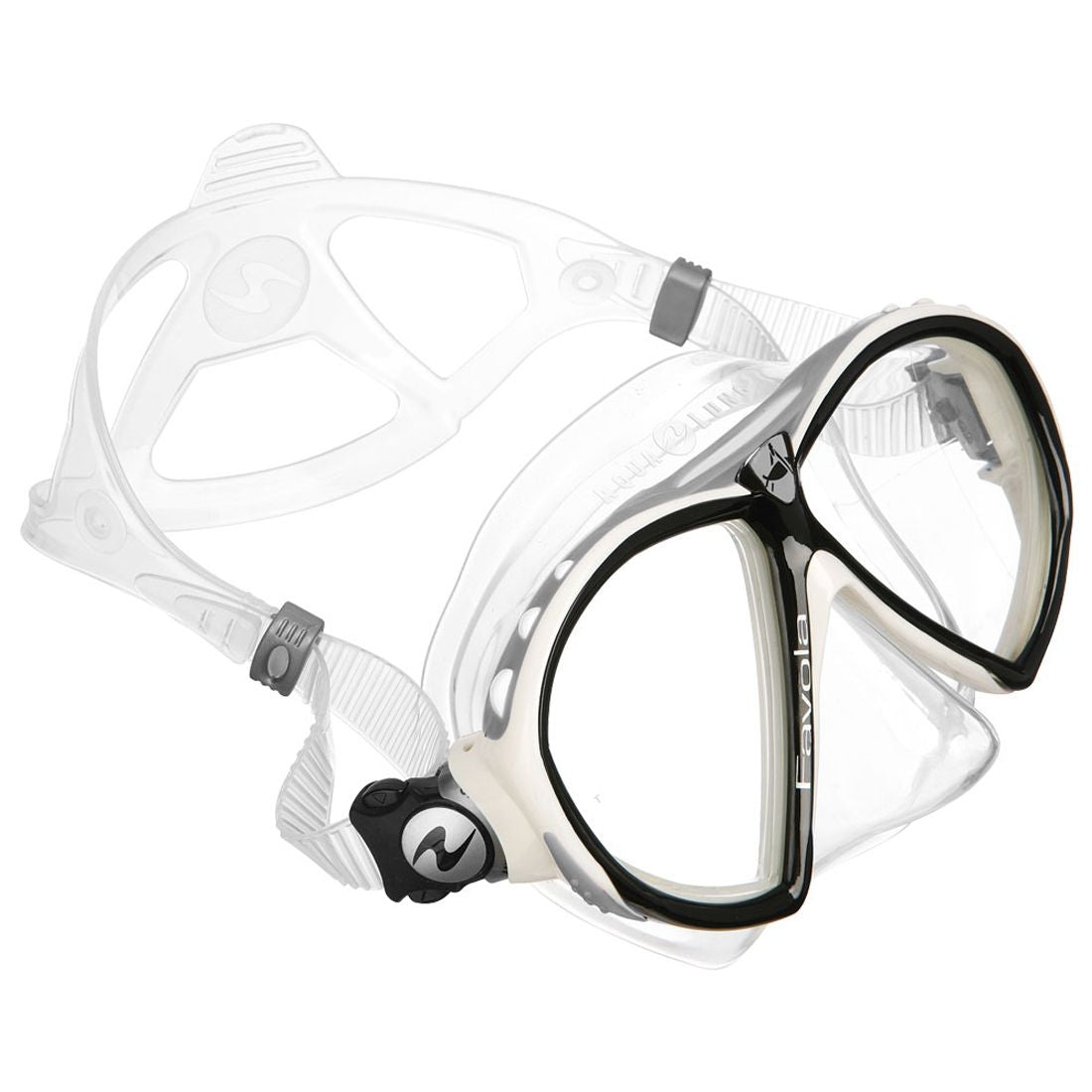 Aqua Lung Favola Dual Lens Scuba Diving Snorkeling Mask