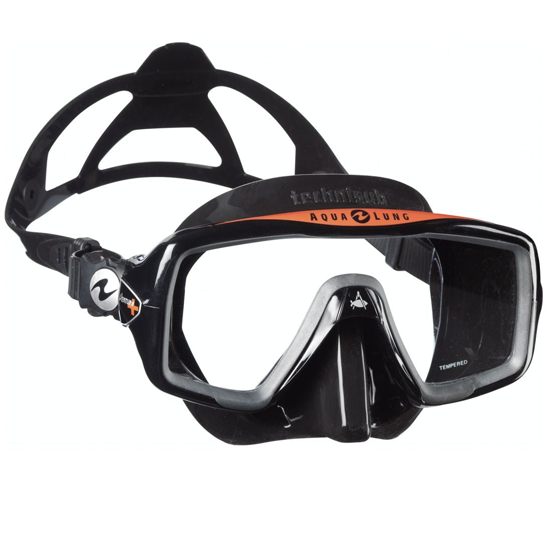 Aqua Lung Ventura + Single Lens Scuba Diving Snorkeling Mask