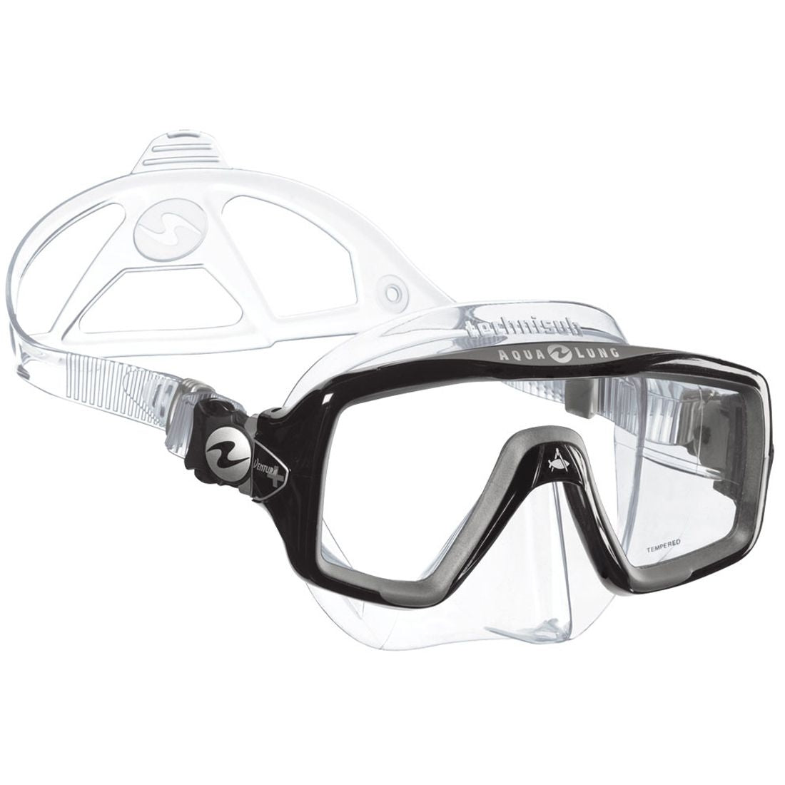 Aqua Lung Ventura + Single Lens Scuba Diving Snorkeling Mask