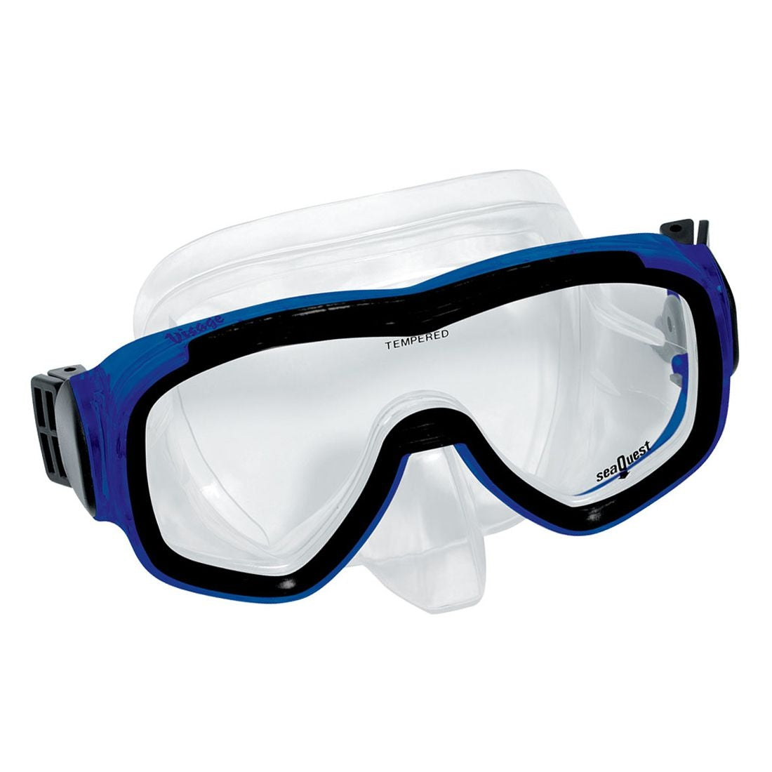 Aqua Lung Visage Single Lens Scuba Diving Snorkeling Mask