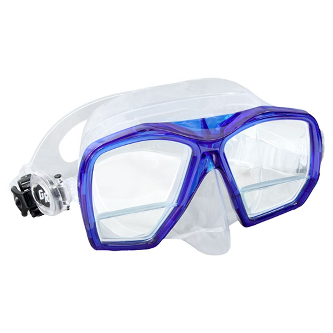 XS Scuba Gauge Reader Down-view Design Mask