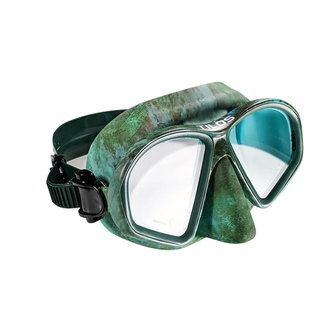 Tilos Spawn Camouflage 2-Lens Freediving Mask