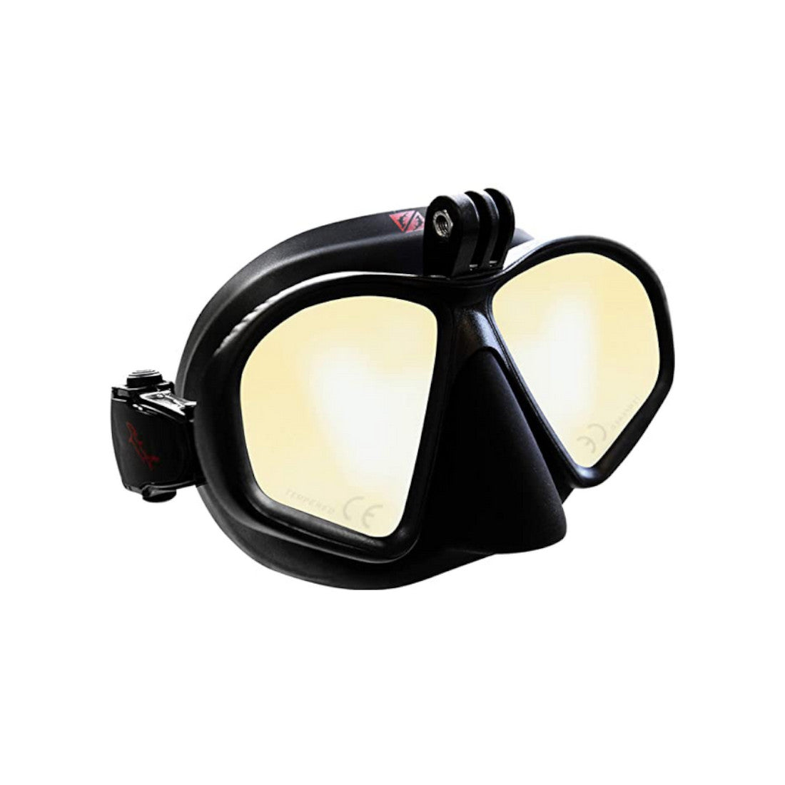 Hammerhead Spearguns MV3 Action APEX 2-Lens Freediving Mask