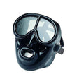 Pegasus Commercial Diver's Full Face Silicone Scuba Diving Mask