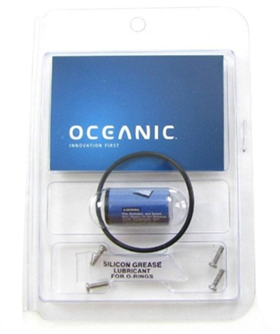 Oceanic Battery Kit for Pro Plus 2 and 3 Computers - CR2 Battery, O-ring, Silicone grease, 4 screws