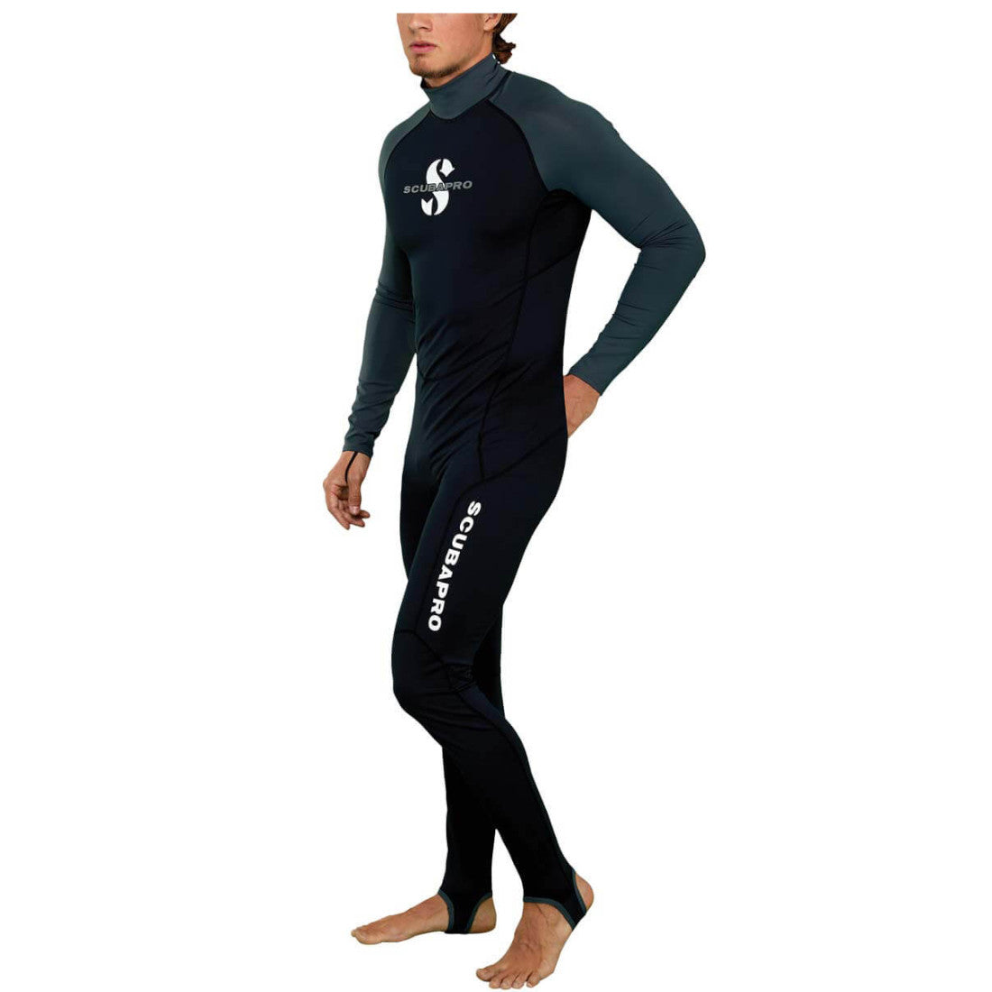 Scubapro UPF 50 UV Protection Mens Back Zipper Dive Steamer