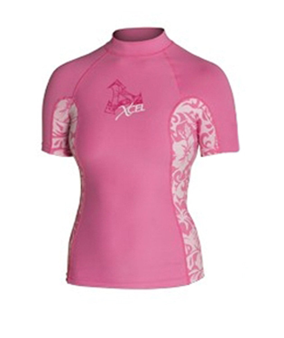XCEL Womens Short Sleeve Heavy Weight Rashguard – House of Scuba
