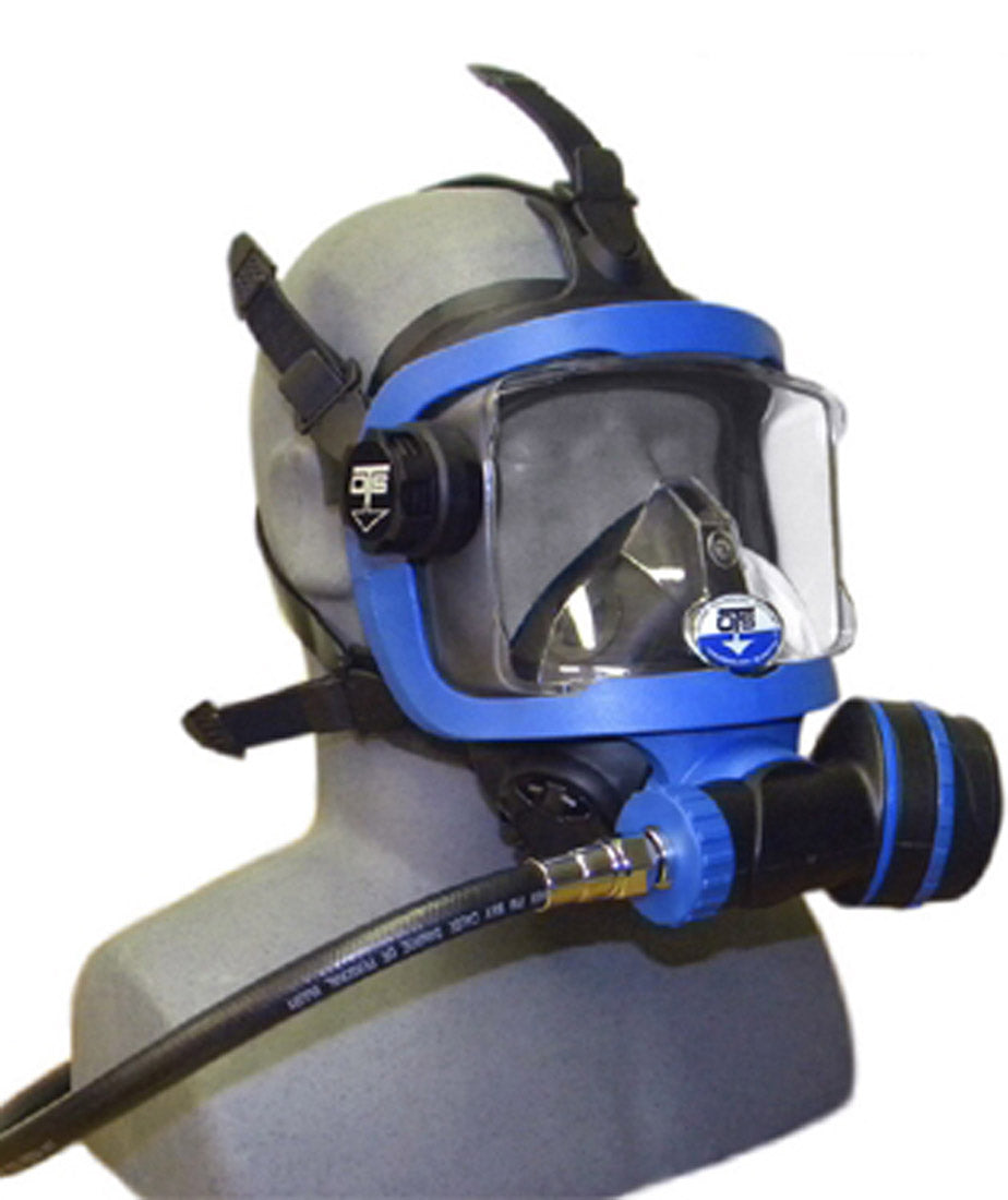 OTS Guardian Full Face Mask Includes ABV-1 LP Hose and Mask Bag