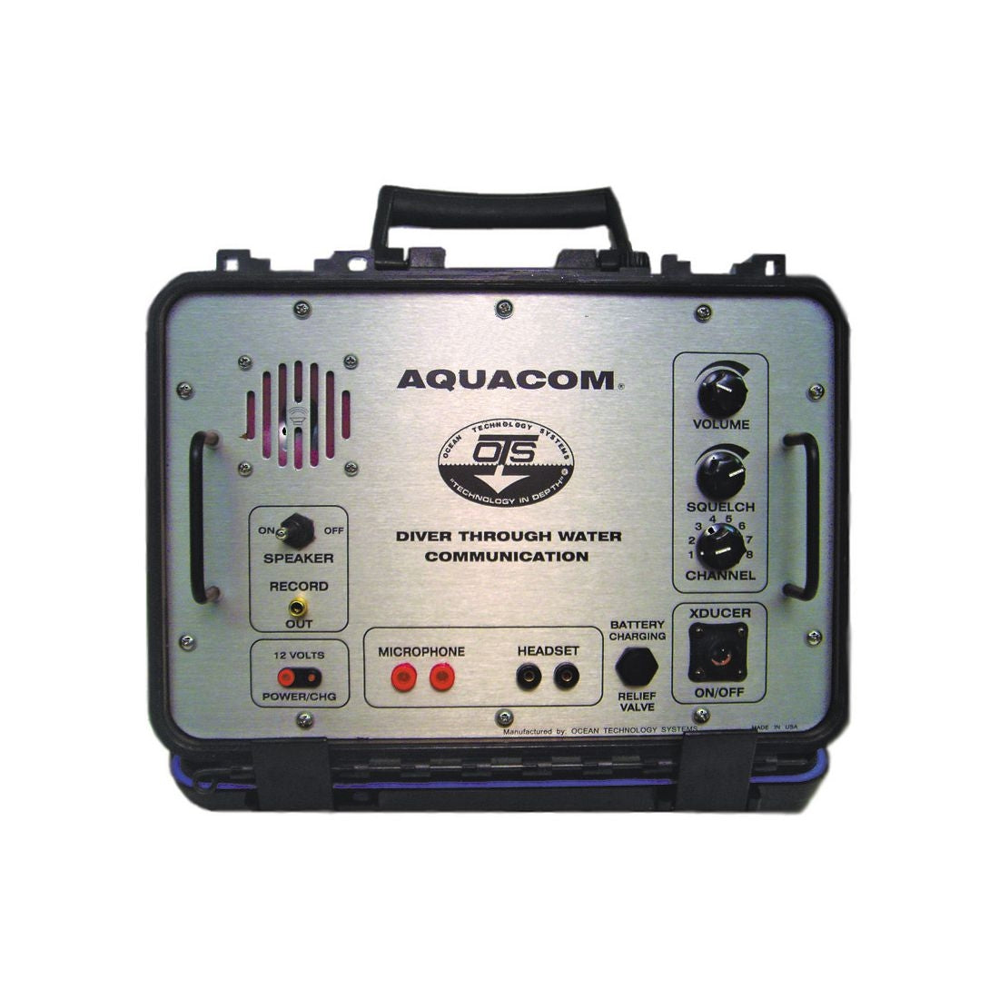 OTS Aquacom SSB 4-Channel, Surface Station. Incl. Hand held mic. & transducer/cable.