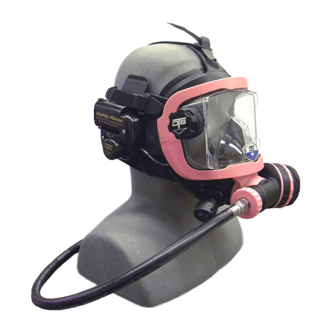 OTS Guardian Scuba Diving Mask & OTS-BUD-D2 Buddy Phone Communications Package