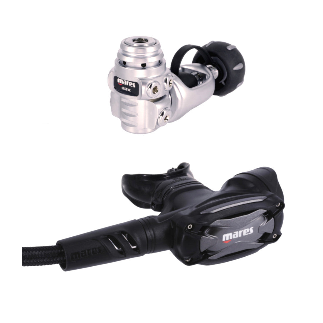 Mares SXS 62X Scuba Diving Regulator 1st and 2nd Stage Lightweight Compact Dive Reg