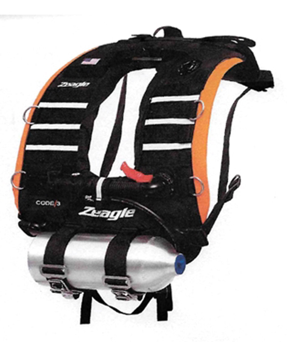 Zeagle Code 3 Vest Rapid Diver BC/BCD w/ Envoy/Razor II Regulator Scuba Rescue
