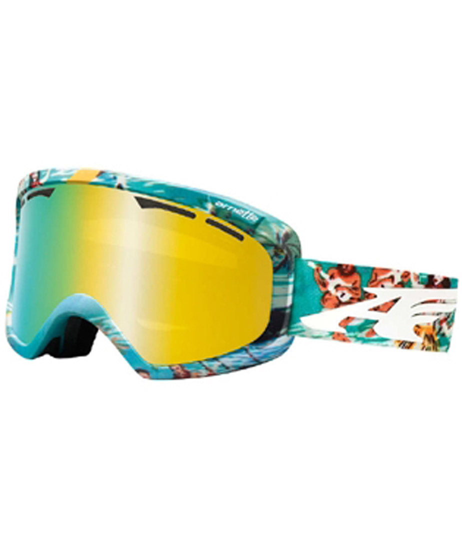 Arnette Windshield Snow Goggles AN5007 - Aloha w/ 24K Chrome Lens