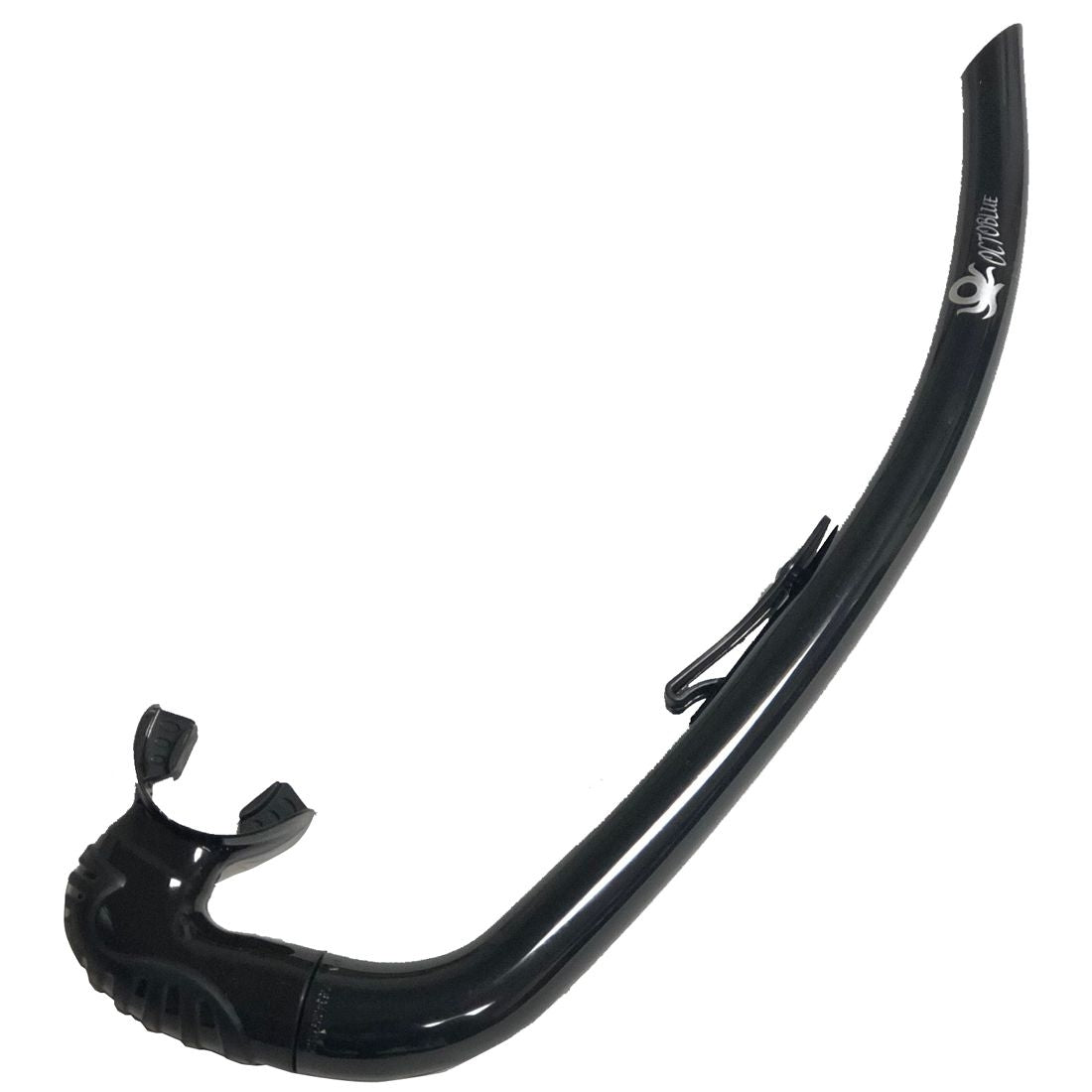 OctoBlue Silicone Snorkel for Snorkeling, Freediving, Scuba Diving