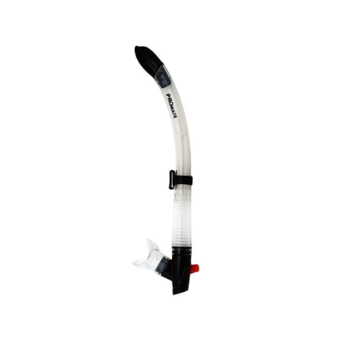 Promate Beluga Semi-Dry Whistle Snorkel with Flex and Purge