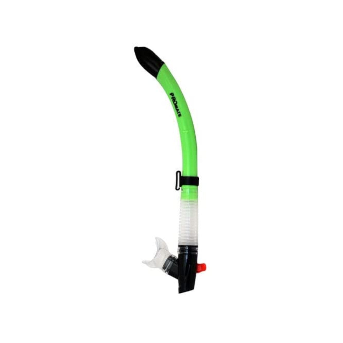 Promate Beluga Semi-Dry Whistle Snorkel with Flex and Purge