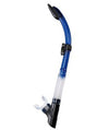 IST SN60 Semi Dry Top Snorkel with Purge and Splash Guard for Scuba Diving and Snorkeling