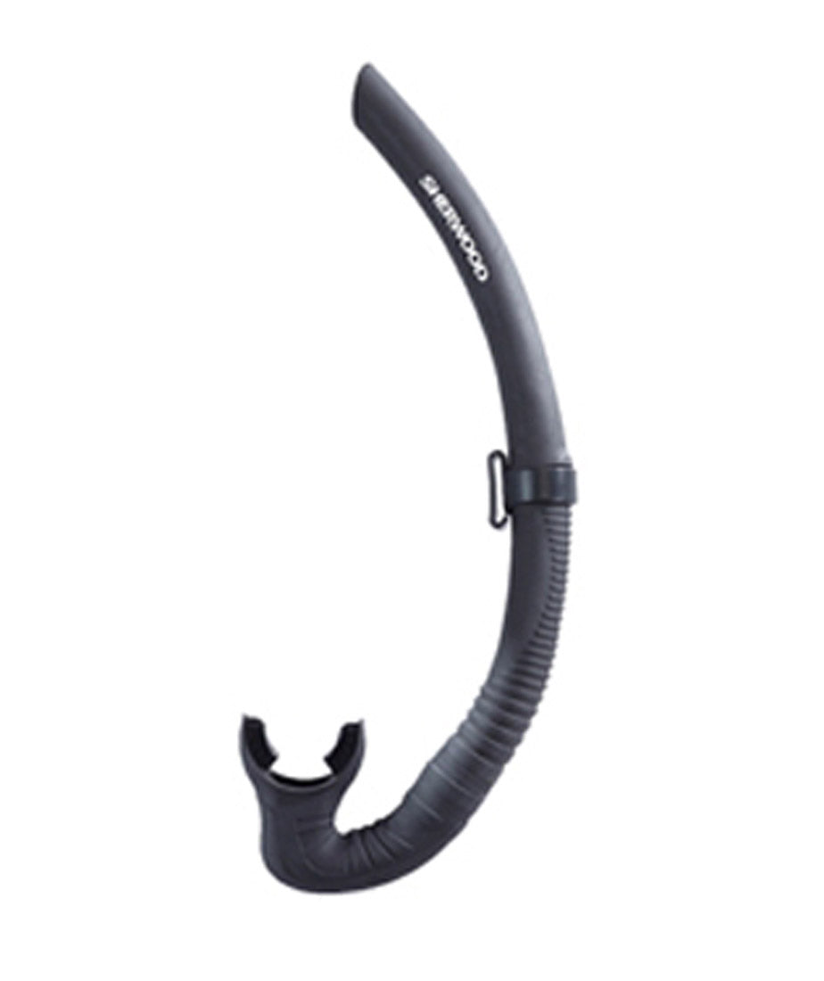 Sherwood Onyx Snorkel Matte Black Finish Freediving Spearfishing Snorkel