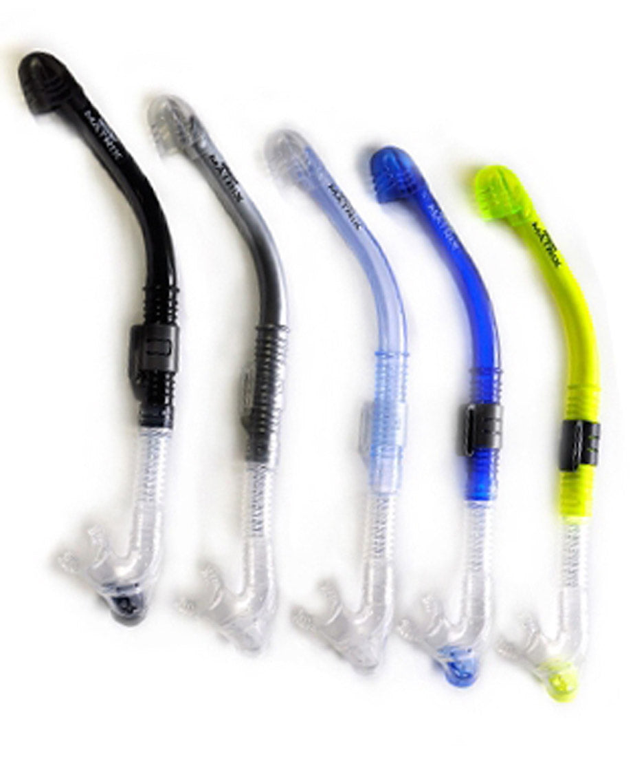 Seasoft Matrix Semi-Dry Silicone Snorkel with Purge Valve
