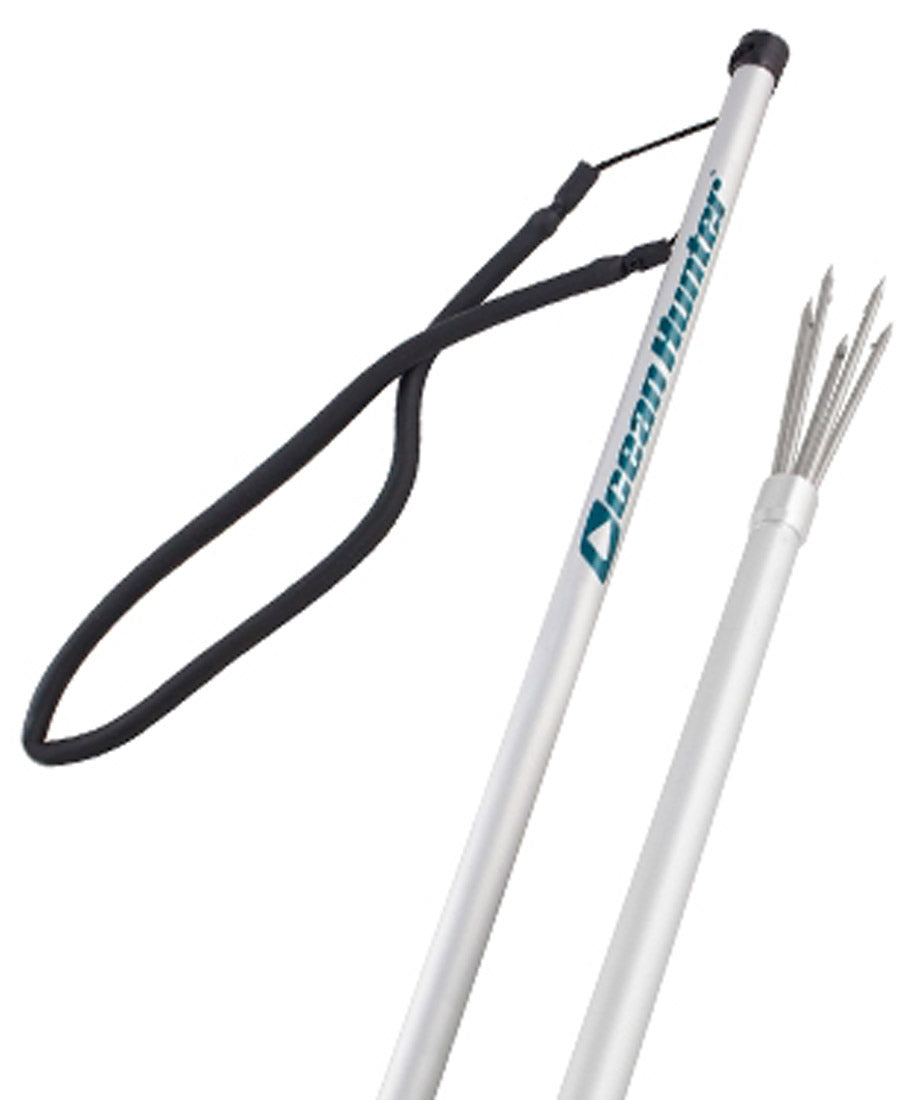 Ocean Hunter Hand Spear Aluminum Spearfishing Pole Available in 1.5 OR 2 meter
