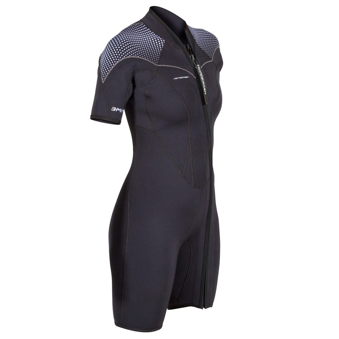 Henderson Women's 3mm Thermoprene PRO Front Zip Shorty Wetsuits