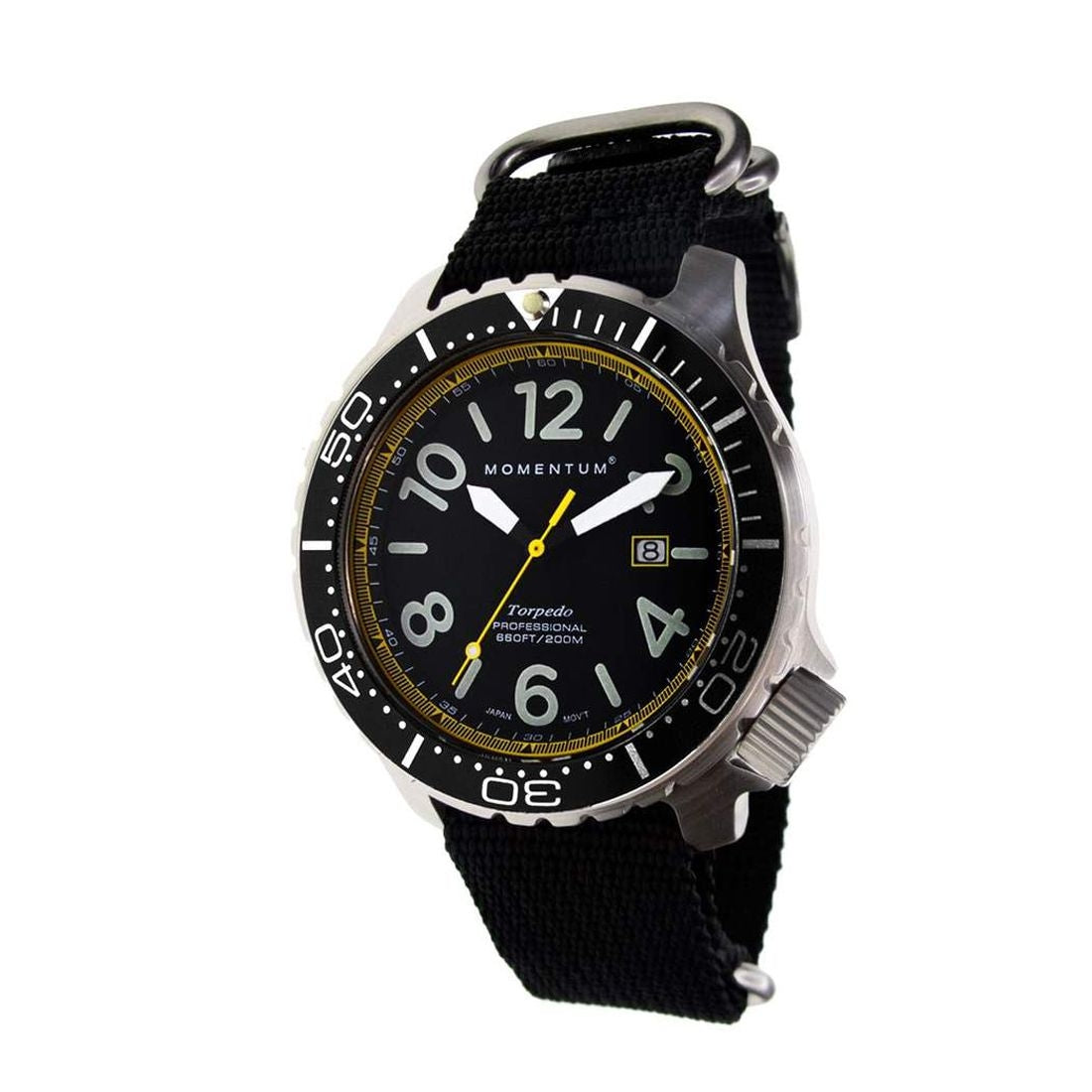 Momentum Torpedo Blast 44 Men's Watch with Nylon Band