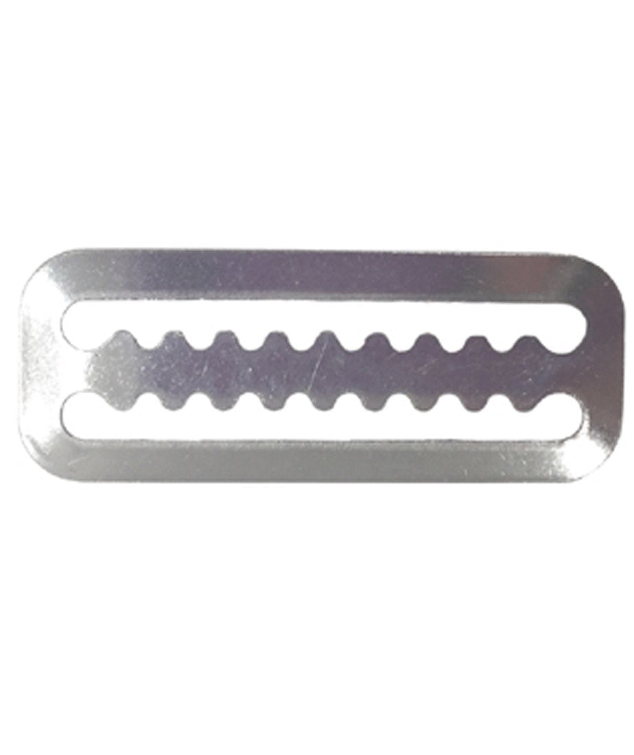 Trident Deluxe Stainless Steel Weight Keeper with Teeth for Scuba Diving Freediving Weight Belts